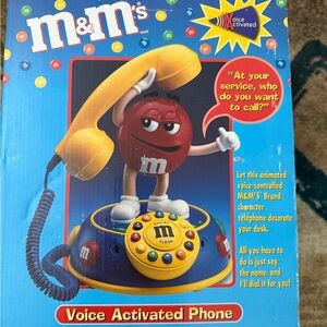 M&M'S Voice Activated Phone - Red and Yellow